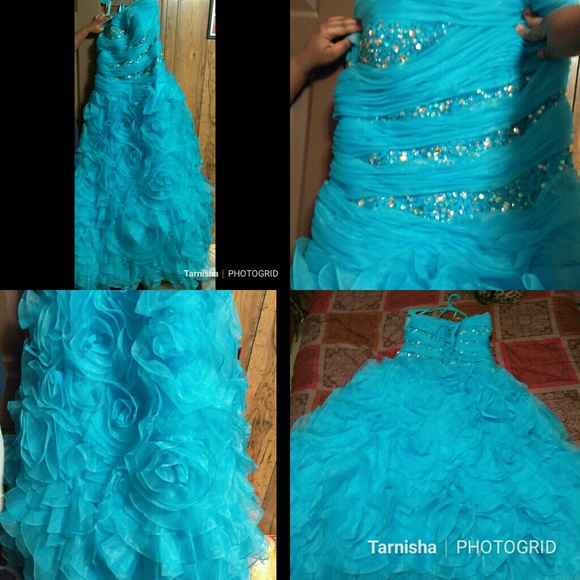 Blue Ball grown or Homecoming Dress - Picture 1 of 1